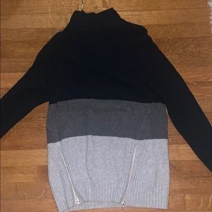 Tri-Colored Abercrombie Sweater